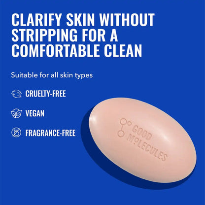Good Molecules Clarify & Cleanse Bar 1 Bar