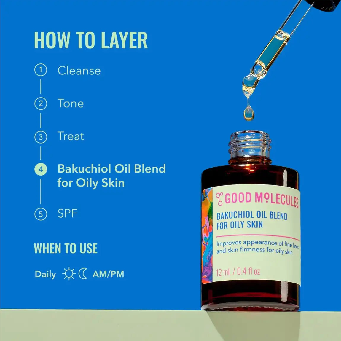 Good Molecules Bakuchiol Oil Blend for Oily Skin