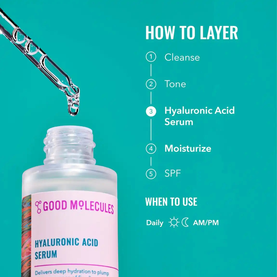 Good Molecules Hyaluronic Acid Serum 30ml