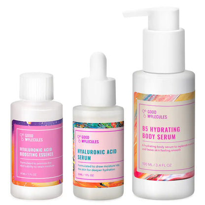 Good Molecules Hydrating Face & Body Kit