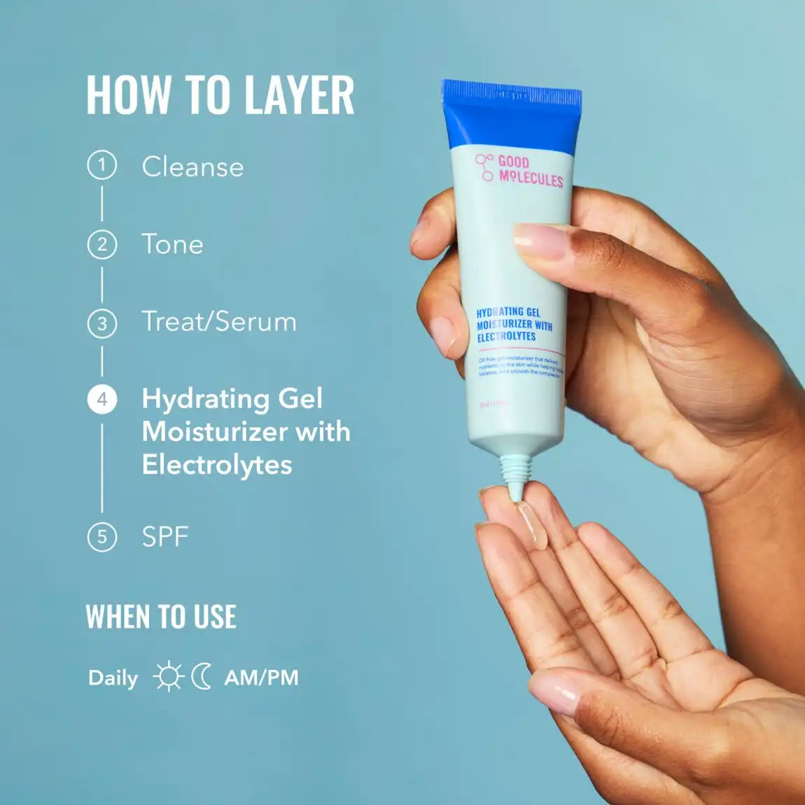 Good Molecules Hydrating Gel Moisturizer with Electrolytes 50ml