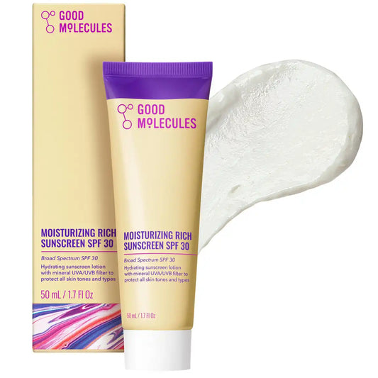 Good Molecules Moisturizing Rich Sunscreen SPF 30 50ml