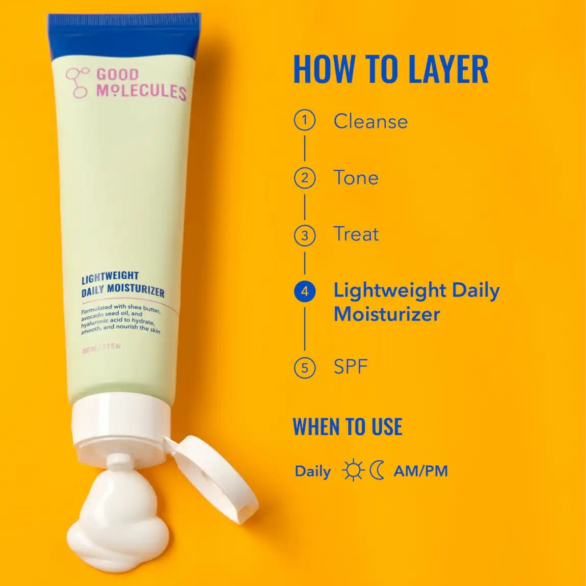 Good Molecules Lightweight Daily Moisturizer 100ml