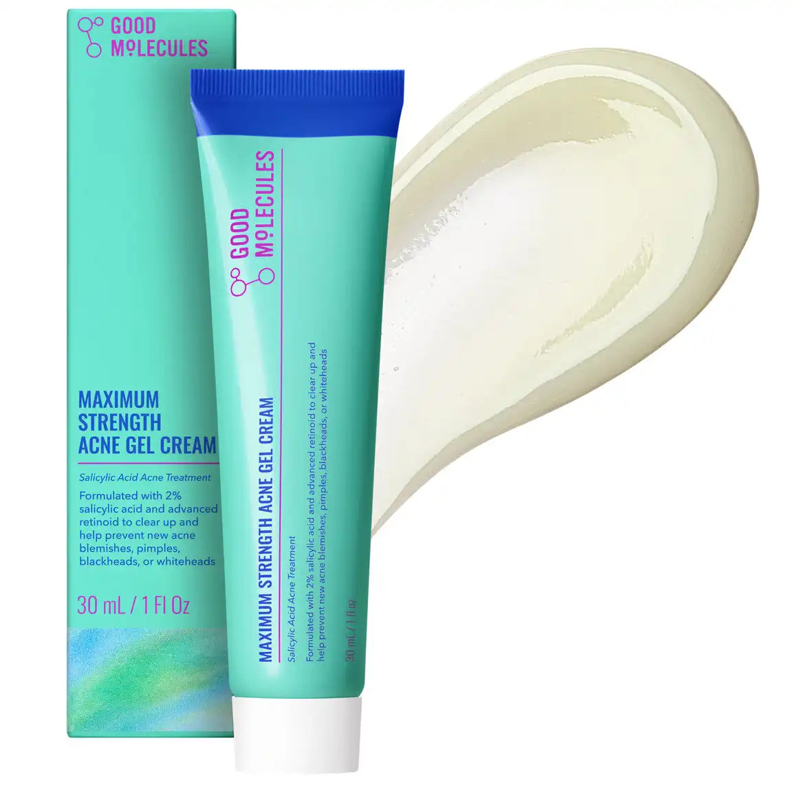 Good Molecules Maximum Strength Acne Gel Cream 30ml
