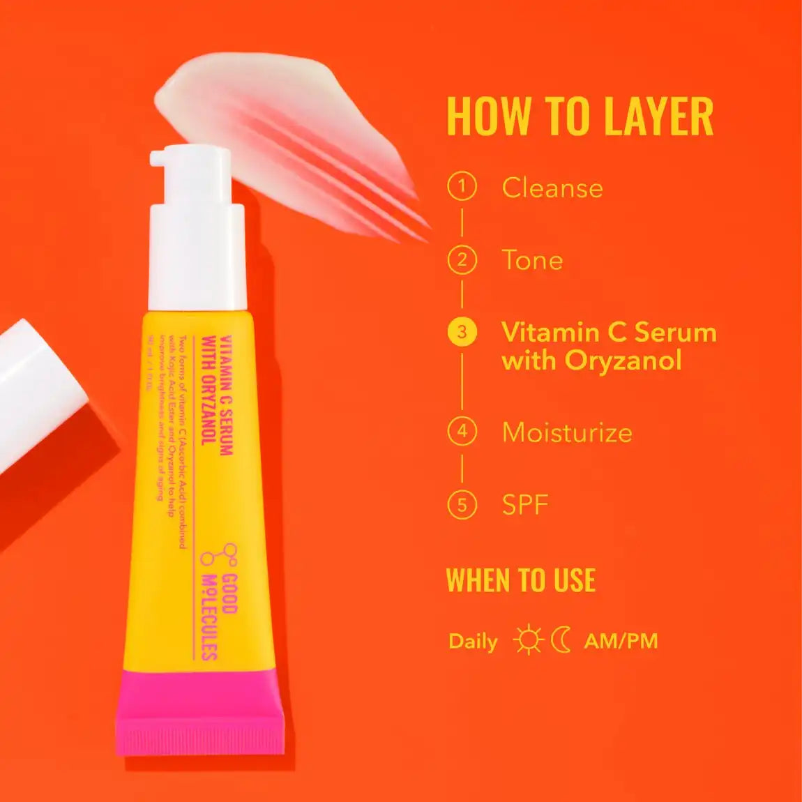 Good Molecules Vitamin C Serum with Oryzanol 30ml
