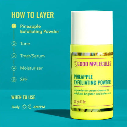 Good Molecules Pineapple Exfoliating Powder 60g