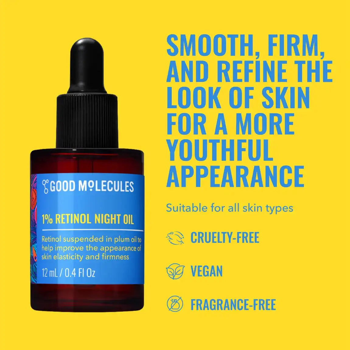Good Molecules 1% Retinol Night Oil 12ml