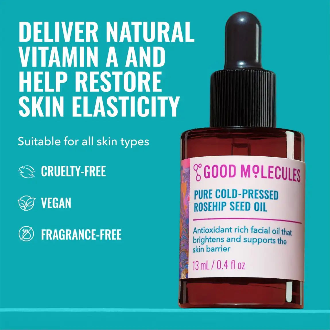 Good Molecules Pure Cold-Pressed Rosehip Seed Oil