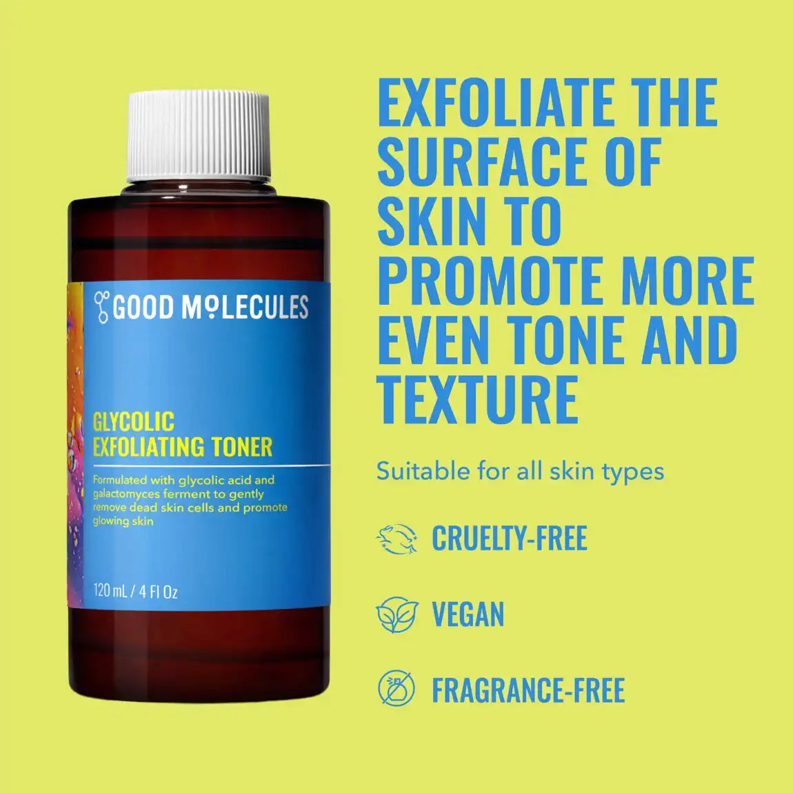 Good Molecules Glycolic Exfoliating Toner 120ml