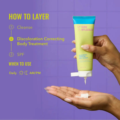 Good Molecules Discoloration Correcting Body Treatment 120ml