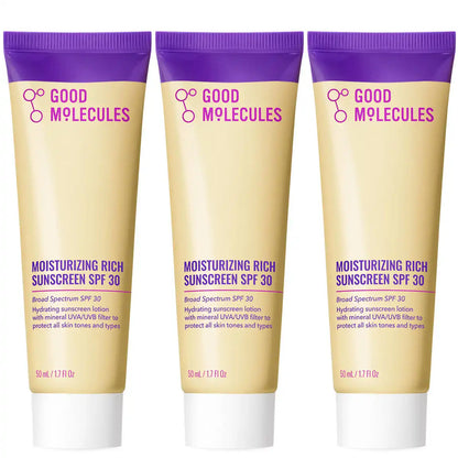 Good Molecules Moisturizing Rich Sunscreen SPF 30 50ml