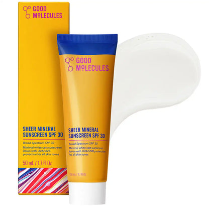 Good Molecules Sheer Mineral Sunscreen SPF 30 50ml
