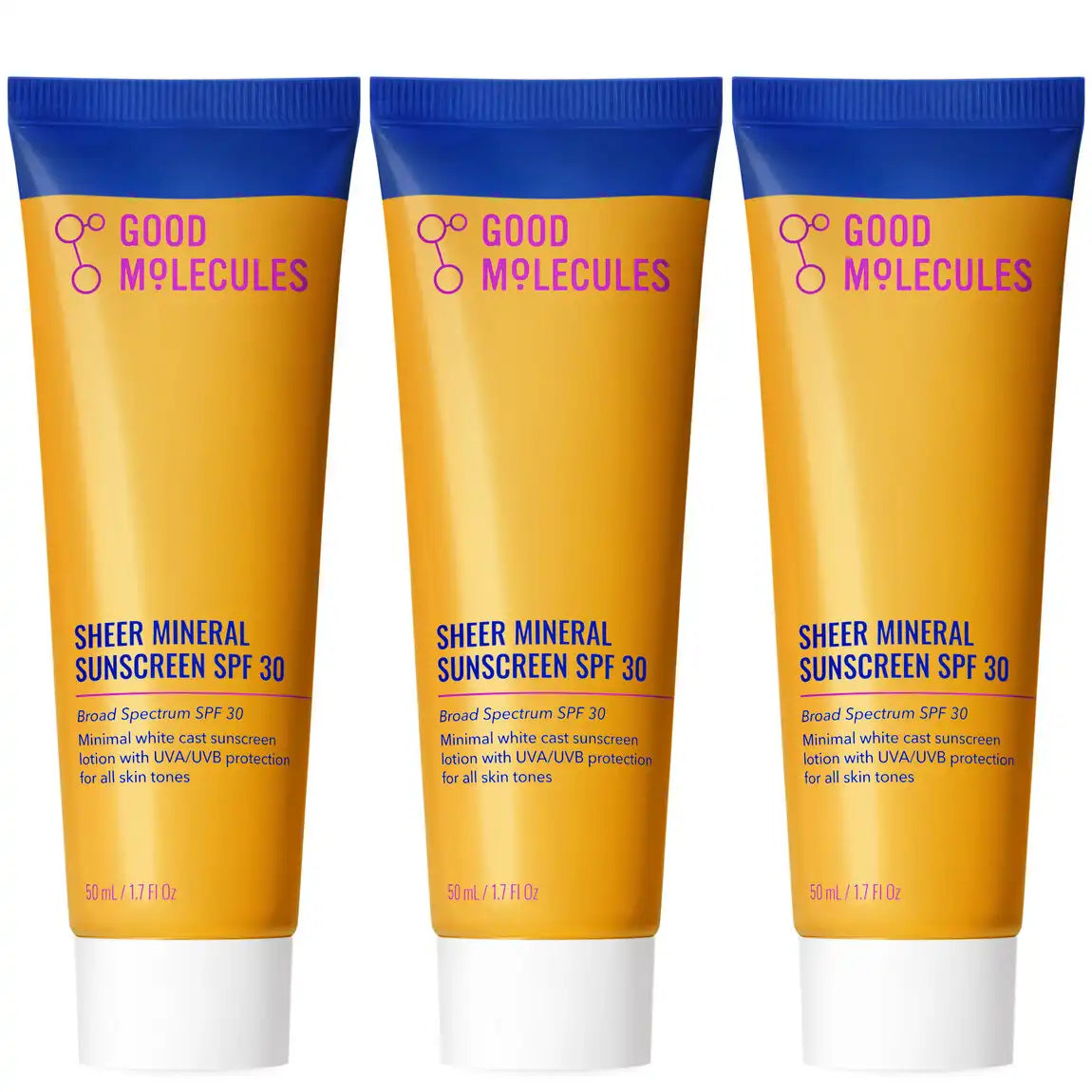 Good Molecules Sheer Mineral Sunscreen SPF 30 50ml
