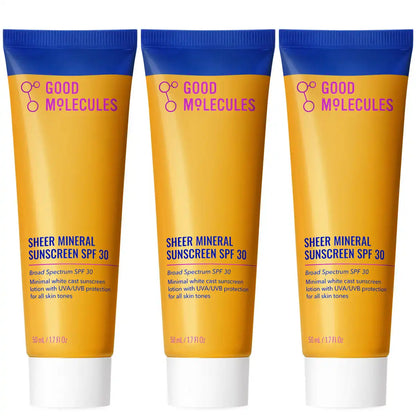 Good Molecules Sheer Mineral Sunscreen SPF 30 50ml