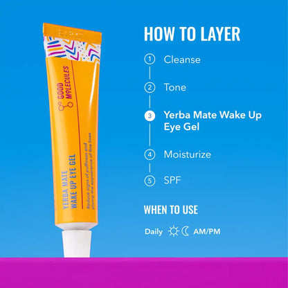 Good Molecules Yerba Mate Wake Up Eye Gel 15ml