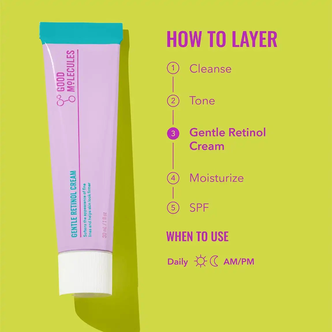 Good Molecules Gentle Retinol Cream 30ml