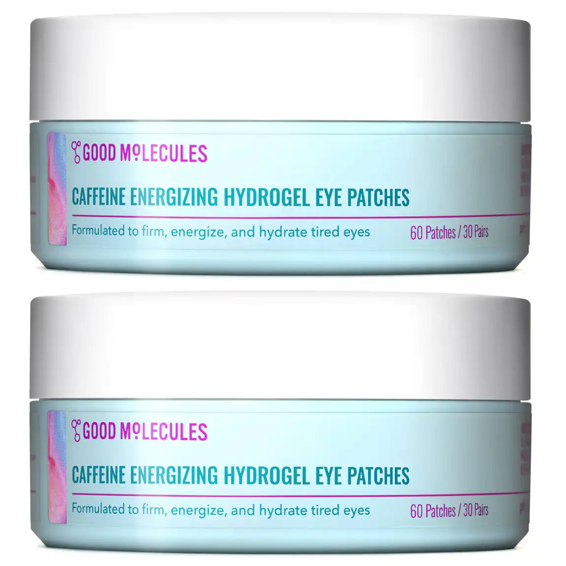 Good Molecules Caffeine Energizing Hydrogel Eye Patches 60ct