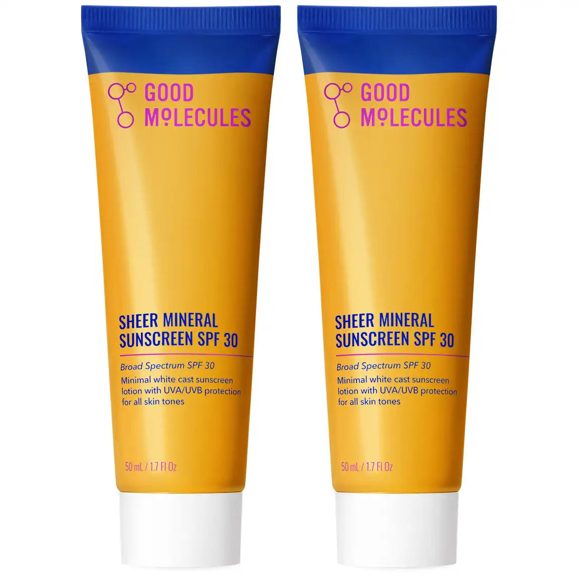 Good Molecules Sheer Mineral Sunscreen SPF 30 50ml